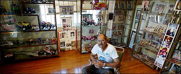 Delfin Gonzalez, a great-uncle of Elin Gonzlez, has turned the Miami house Elin lived in into a museum.